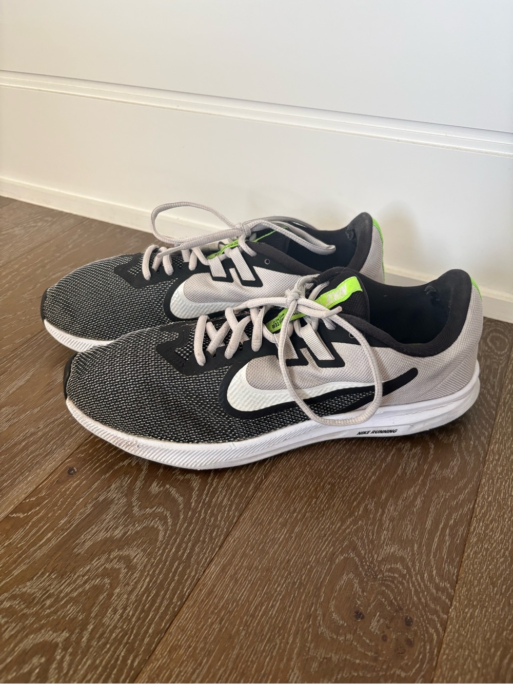 Nike Black and White Athletic Shoes
